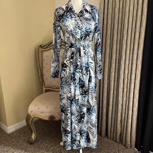 Depalma World NWT Resort Caribbean Inspired Venezuelan Unique Design Dress. Sz M